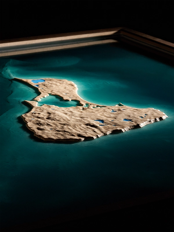 Block Island detail - coastal relief